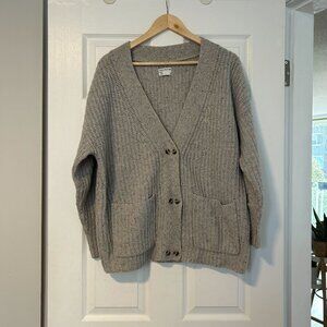 Franke And Oak Cozy Gray Women's Sweater Size L